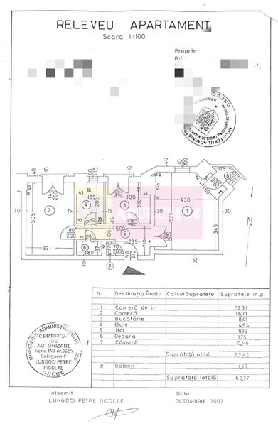 Apartament 2 camere Izvor- Libertatii.
